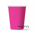 Pohárek (kelímek) nápojový papírový 0,25 l (6 ks) - tm. růžový