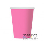 Pohárek (kelímek) nápojový papírový 0,25 l (6 ks) - růžový
