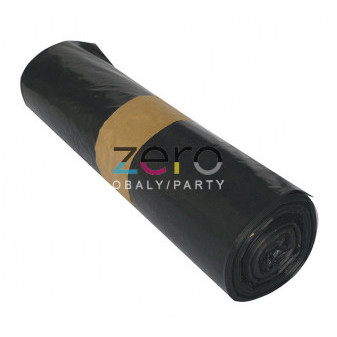 Pytel LDPE 70x110 cm (140 µm) - černý recykl